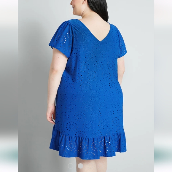 Modcloth Light Shining Through Babydoll Dress - Picture 9 of 10